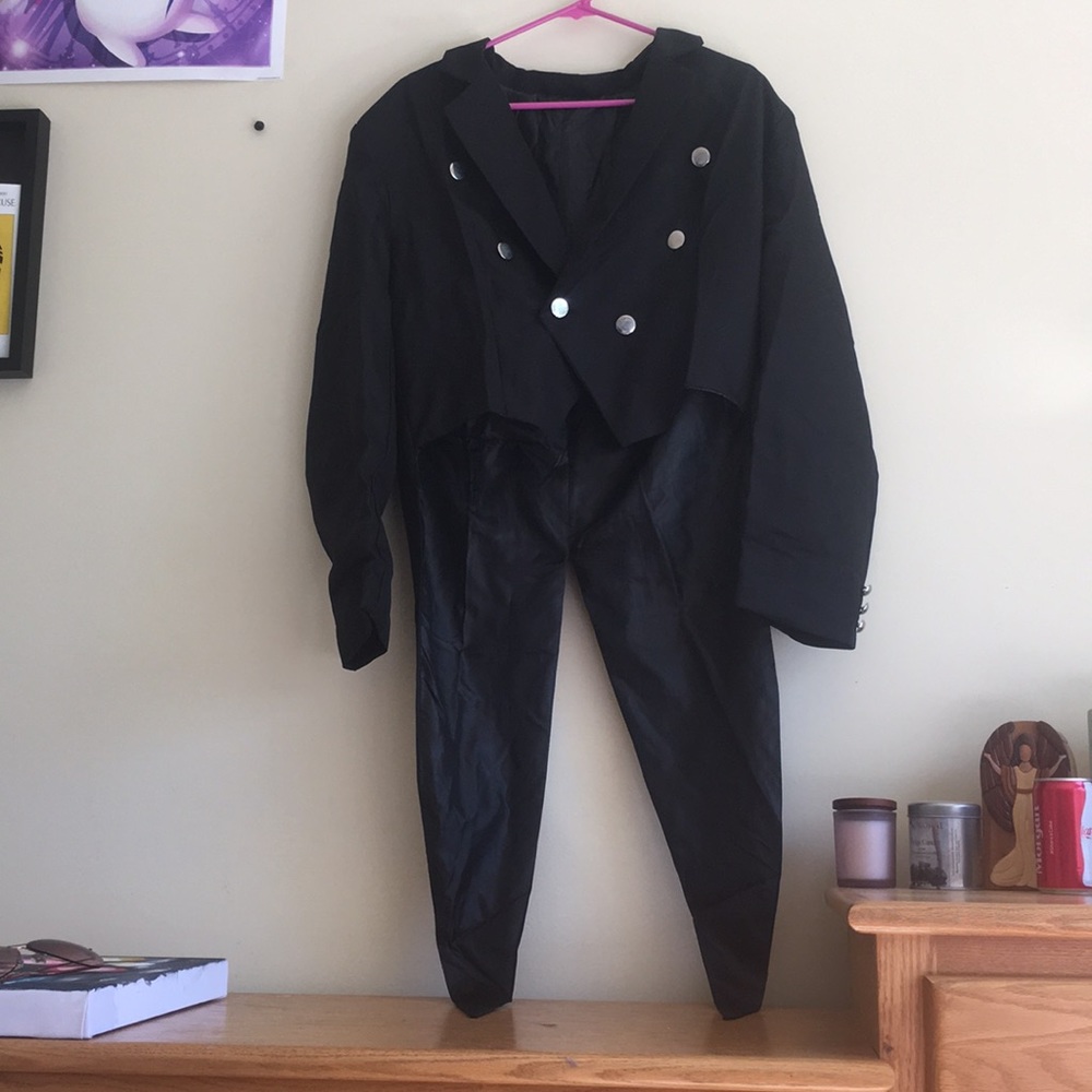 Black butler cosplay coat